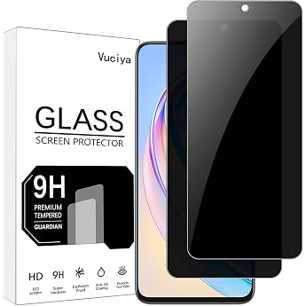 Pack of 2 Privacy Full Screen Protector for Honor X8a Tempered Glass 9H Protective Film Anti-Spy Armoured Protection for Honor X8a