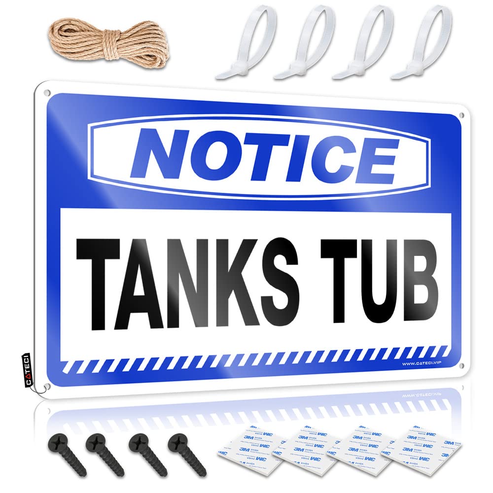 IBWNBBUSN Man Cave Funny Signs Notice Tanks Tub Tin Sign Home Bar Decor Beer Limit Sign(20X30CM)