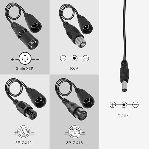 Miniatura 4 de Cargador de batería de iones de litio de 42 V, 2 A, múltiples enchufes para Xiaomi M365 ES2ES4E22ES1L, conector en línea de 36 V 10S