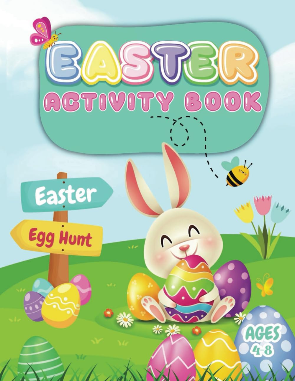 Easter Activity Book: Kids Easter Book, Easter Activity Book
