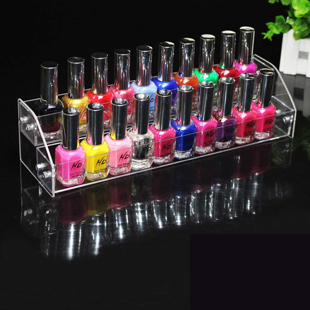 Messar Nail Varnish Organiser, Removable Nail Polish Shelf