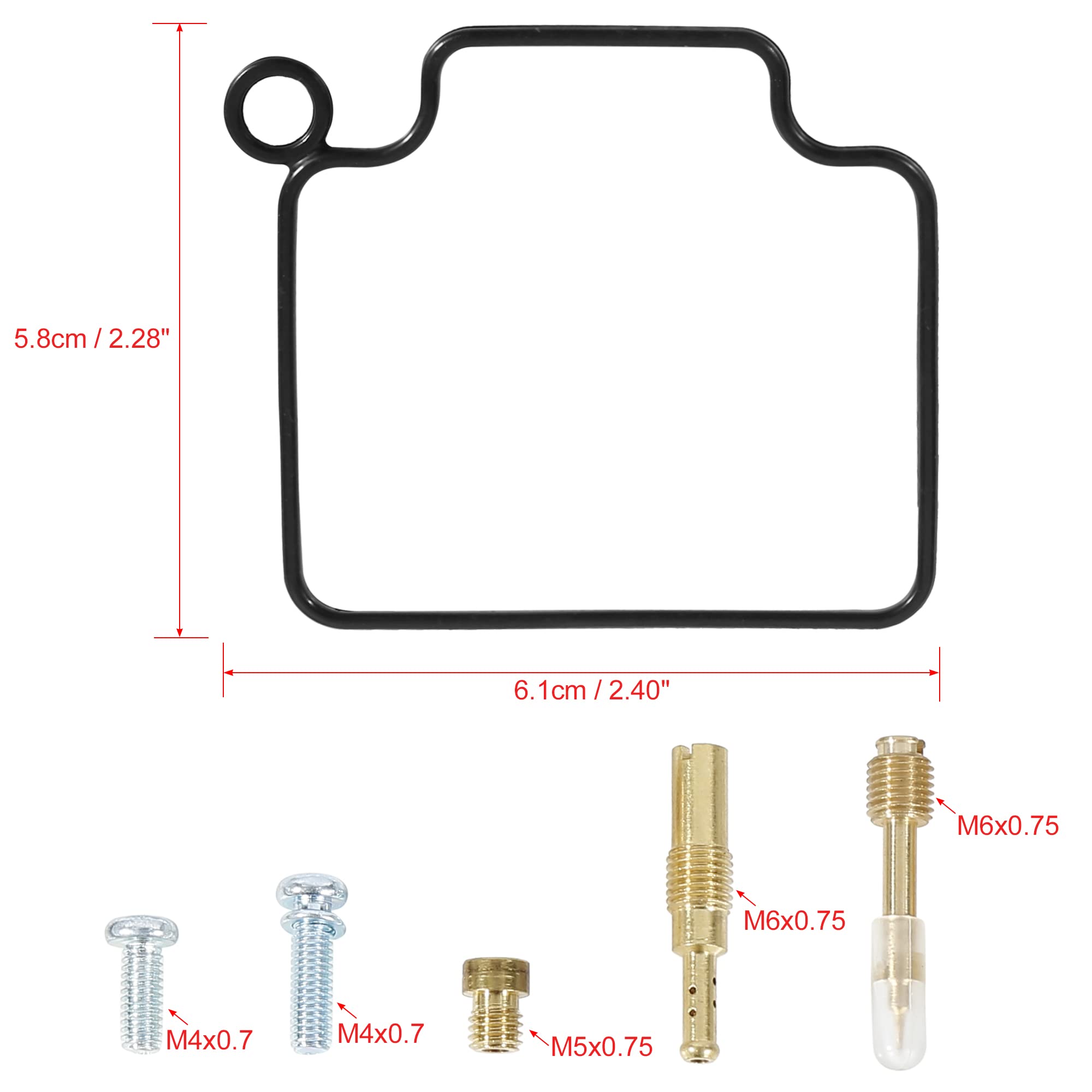 Kit De Reconstrucción De Carburador Para Honda VTX1300C, R, S Y T – Ref. 16111-MEA-671