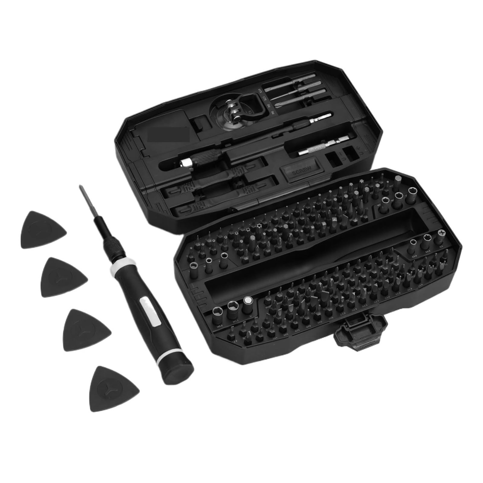 Zestaw Precyzyjnych Śrubokrętów 152 W 1 Z Magnetycznymi Bitami I Rozmagnesowującym Narzędziem Do Komputera PC Precyzja W Ciasnych Przestrzeniach