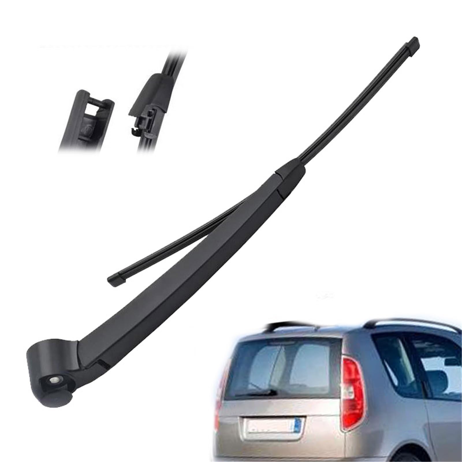 Kit de brazo limpiaparabrisas trasero de 13" para renovar la visión en Skoda Praktik 07-13