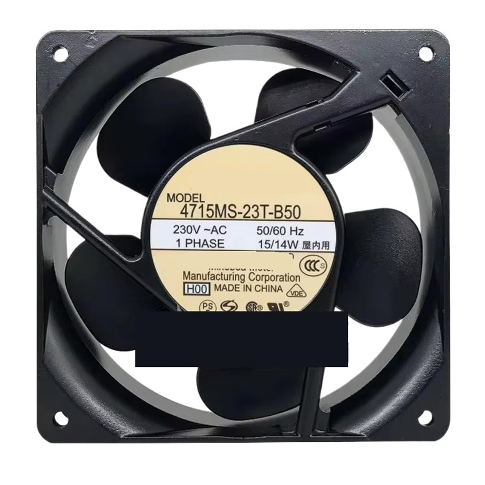 LZIKKGKI 4715MS-23T-B50 AC230V 12CM 120 * 120 * 38MM AC Cooling fan