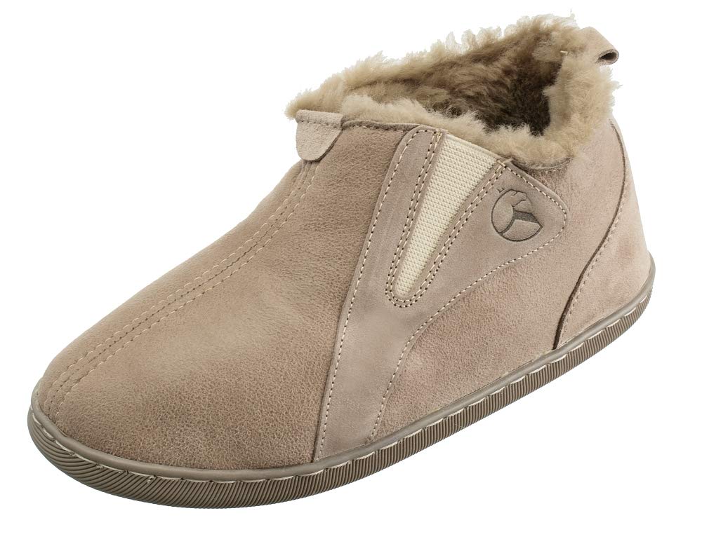 ESTRO Stivali Donna Invernali Pantofole Donna Inverno Ciabatte Casa Pantofola Ciabatta Vera Pelle INTIMO