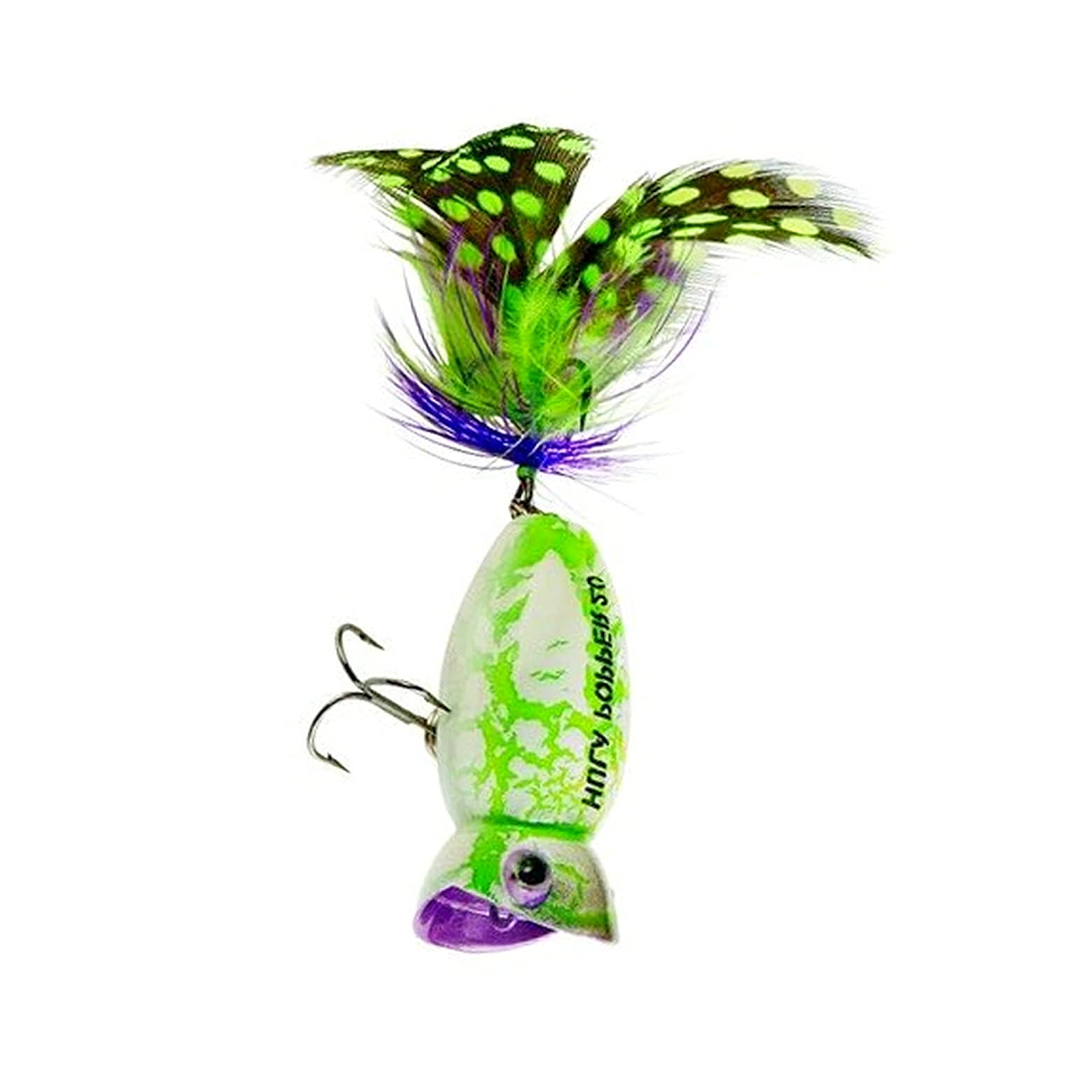 New Hula Popper 2.0 White Zombie 3/8oz Fishing Topwater Lure Lure Bait Fishing Equipment EC-6999OOP by KolotovichTool