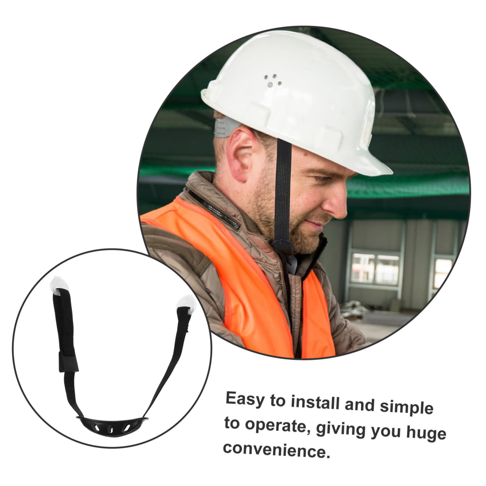 Mobestech Mentonnière Casque Sangle Casque Fournitures Mentonnière De Protection Sangle pour Menton Réglable e Accessoire Menton Protection e