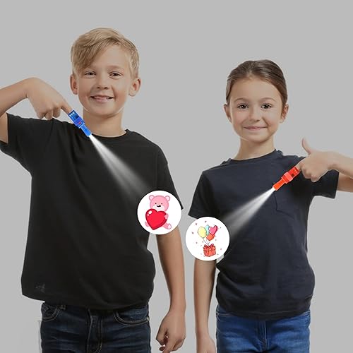 Miniatura 4 de yohica 36 piezas de regalos para el día de San Valentín para niños con luces LED que brillan en la oscuridad, regalos de intercambio de clases