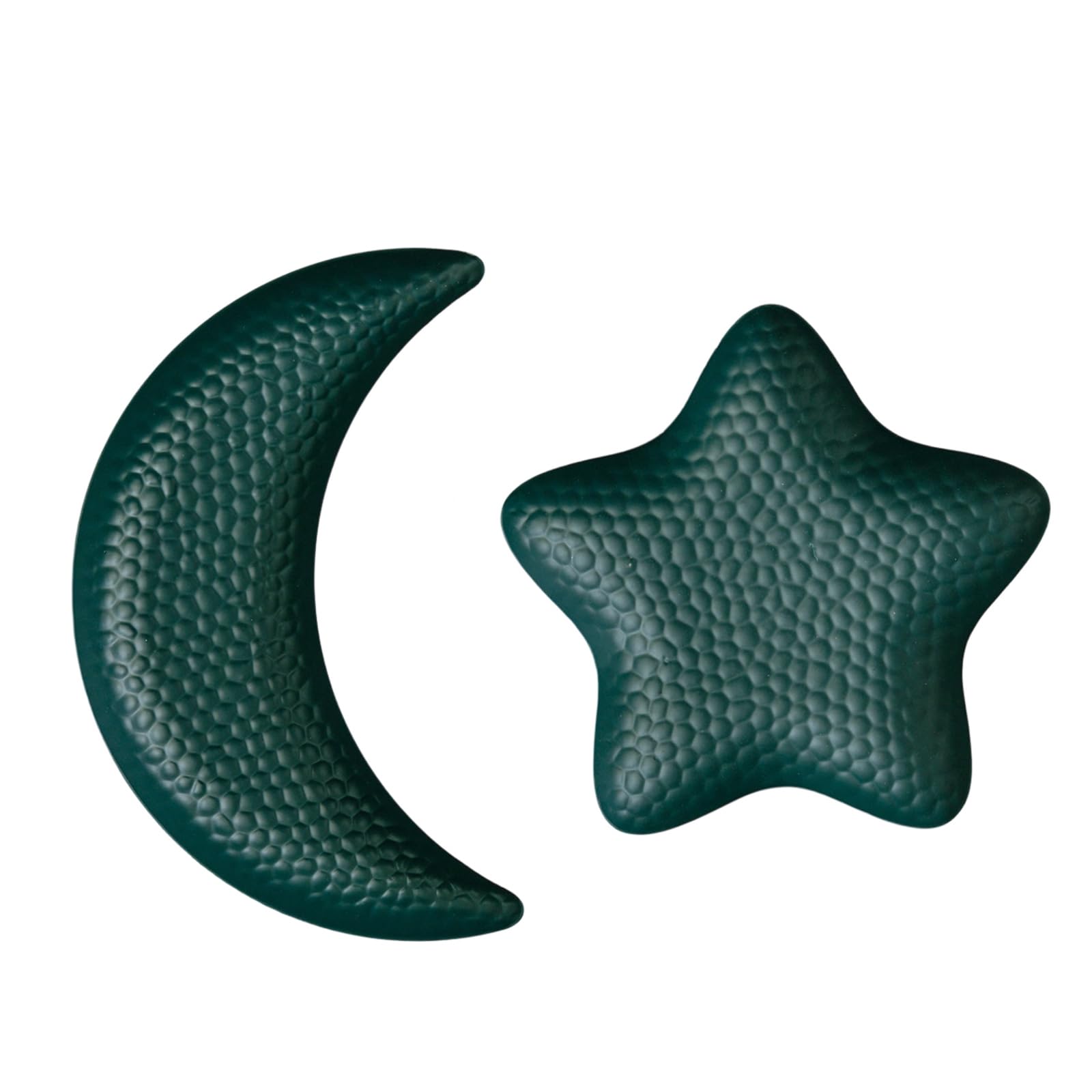 ZEPFJHE Ramadans Serving Tray Eid Mubaraks Moons Stars Platter Islams Muslims Party Food Serving Ramadans Decorations Gift Eid Mubaraks Moons Stars Shape Dessert