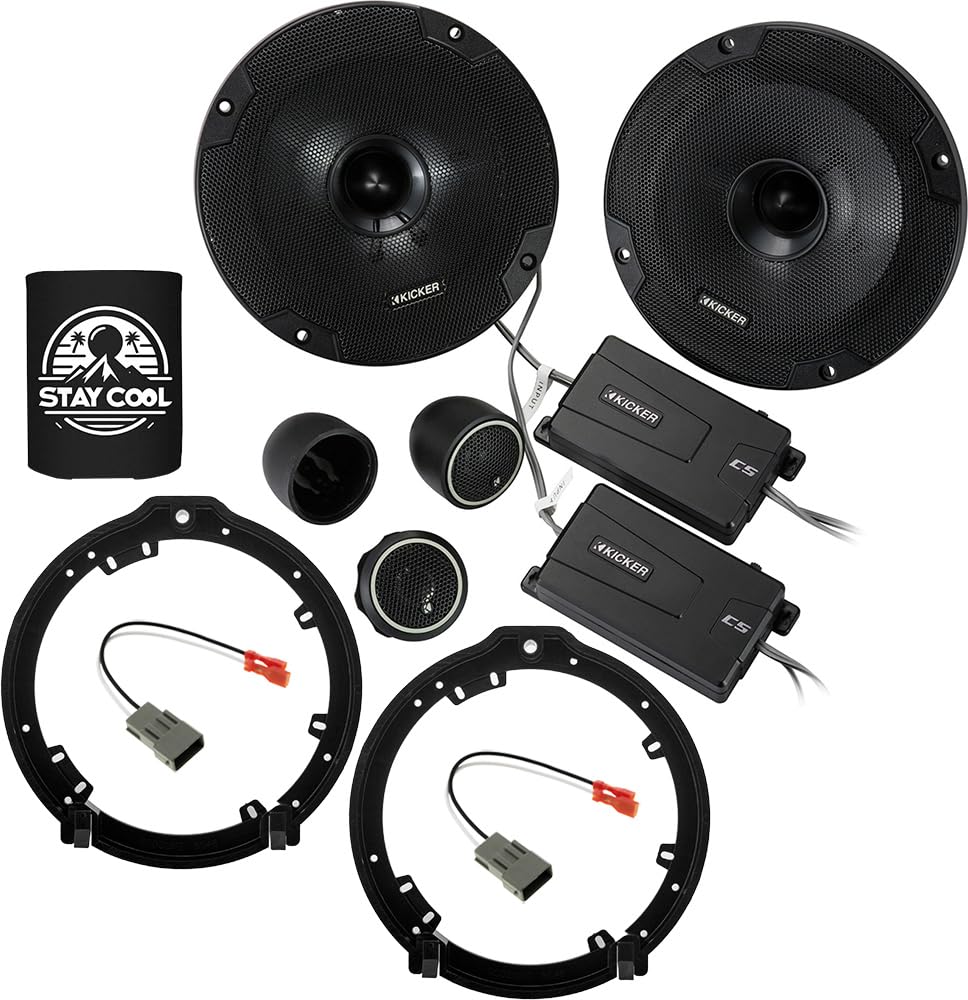 Amazon.com: KICKER Speakers 6.5 inch for Honda Pilot 2009-2022