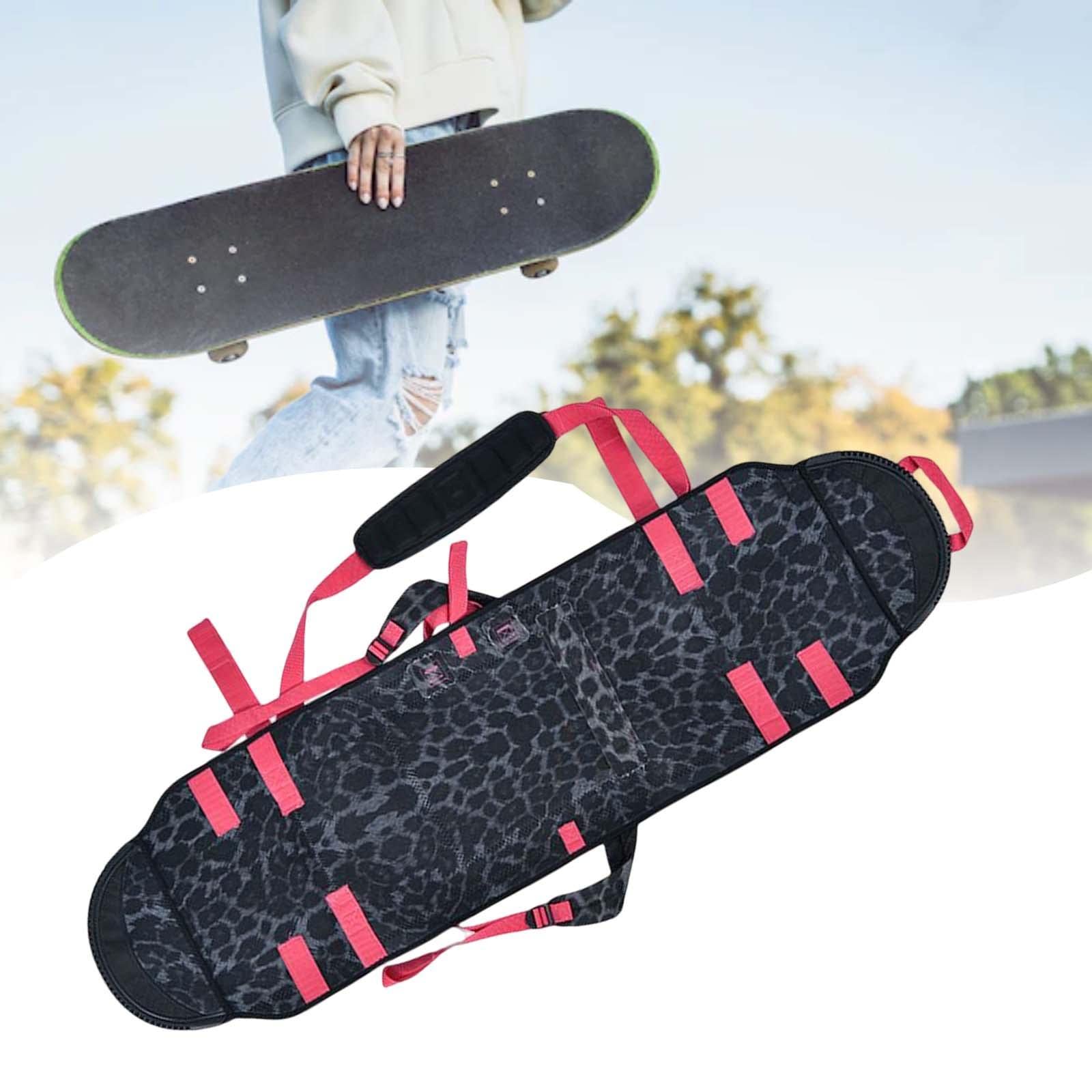 Housse Snowboard Protection Sac à Dos Bandoulière Accessoire en Néoprène Souple Antichoc Imperméable Adaptée Sport Plein Air, Rouge 155cm
