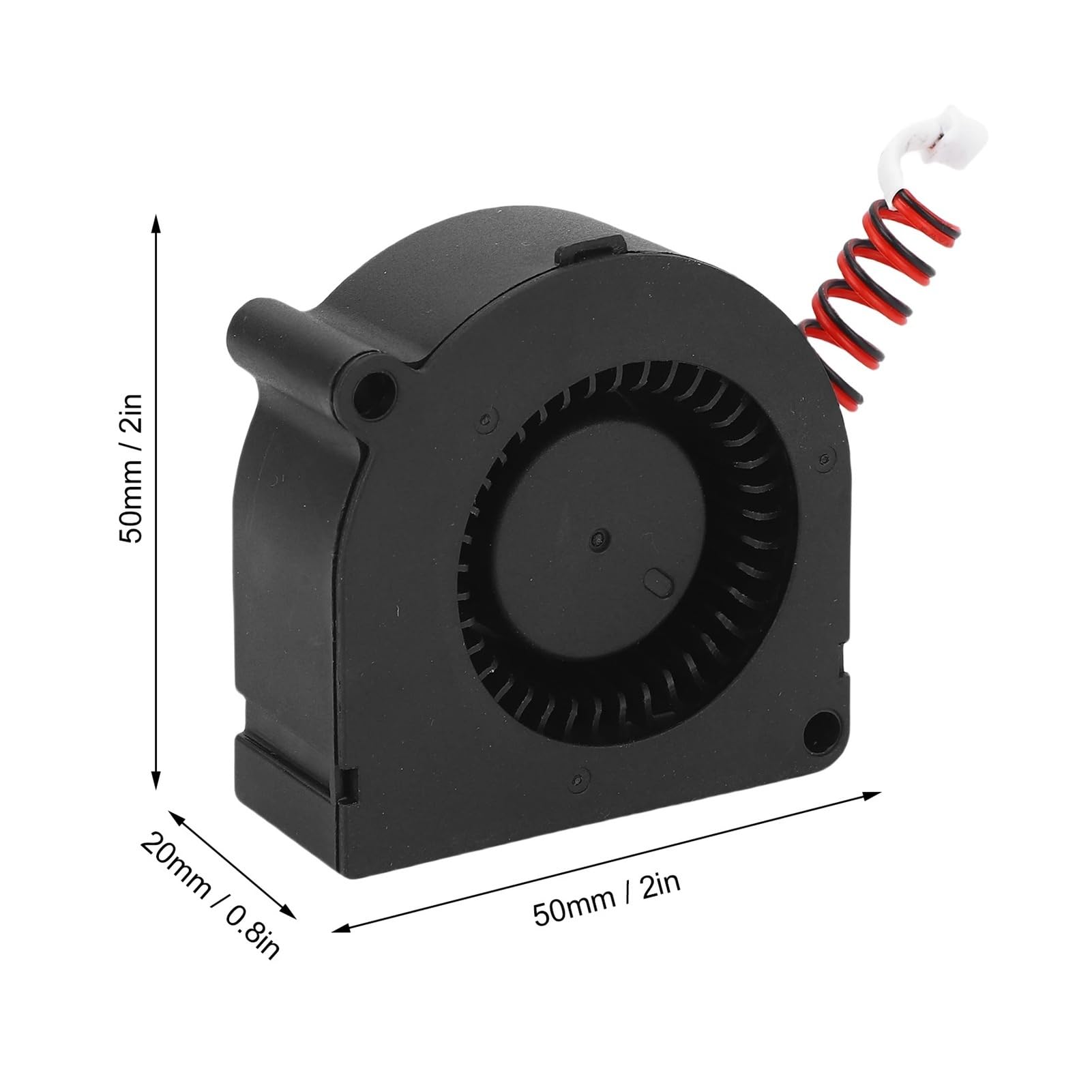 2 ventiladores de 24 V 5020 for impresora 3D SV08
