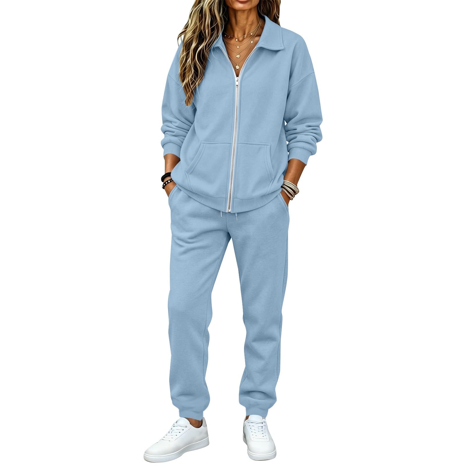 Traje deportivo para mujer Fitness - Chándal para mujer, tallas grandes