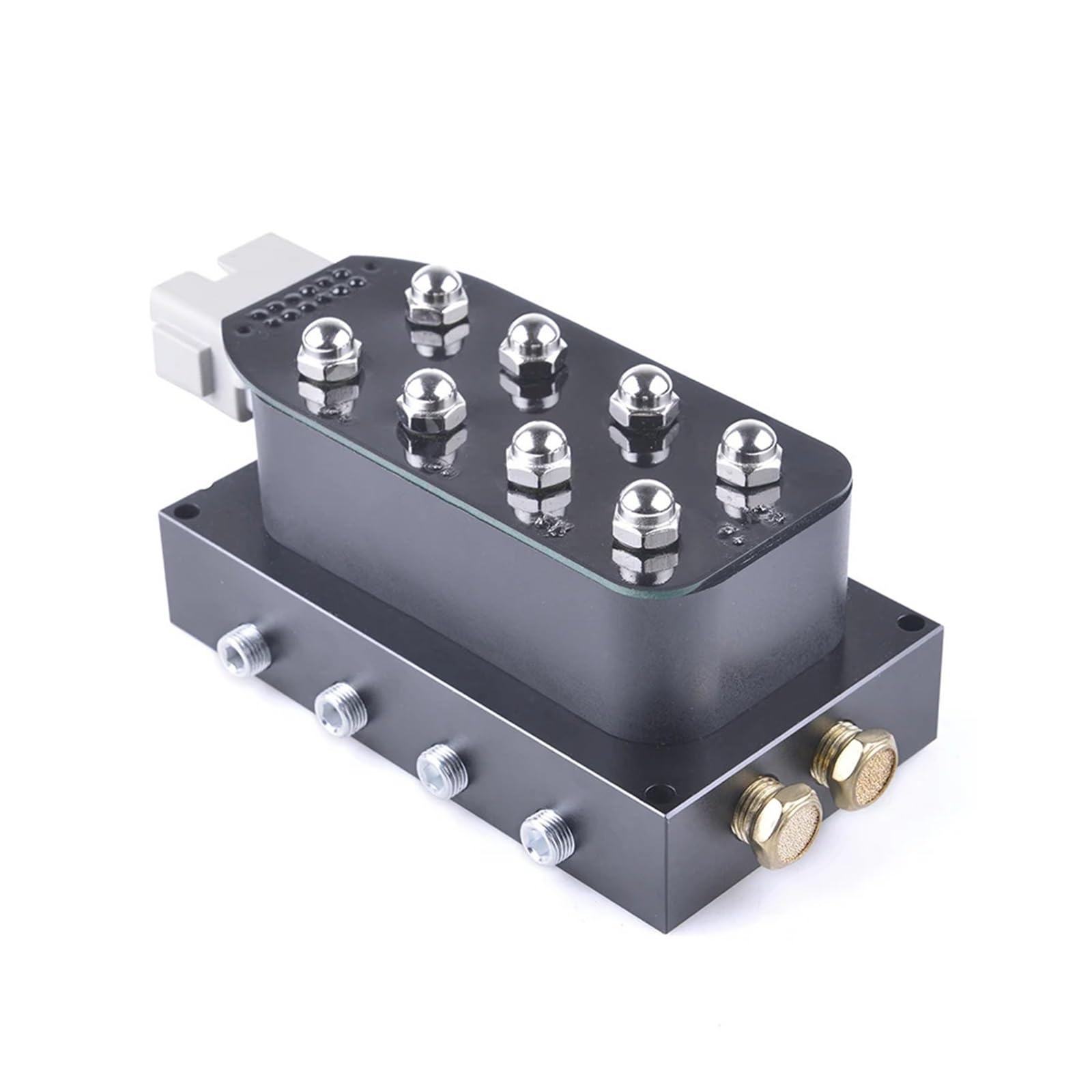 Turbosprężarka Zawór Pasuje do uniwersalnego 12V 8 zaworów Zawór kolektora zawieszenia pneumatycznego 0-200 PSI Zawór EGR