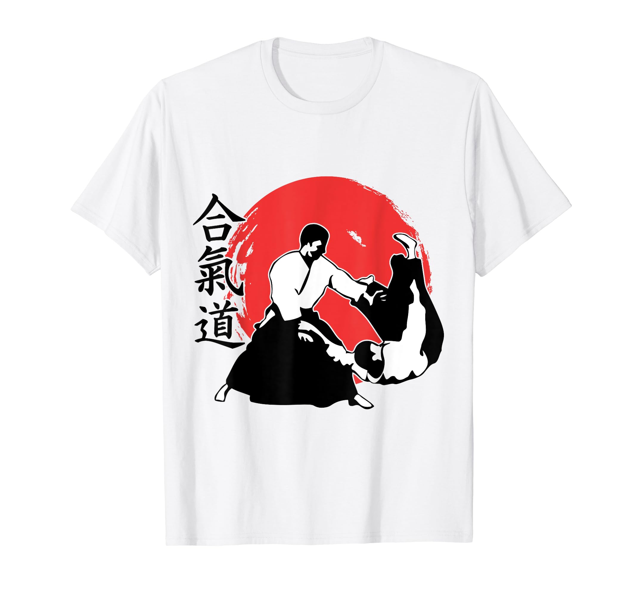 Aikido Martial Arts Japan Kanji Aikidoka Martial Arts T-Shirt