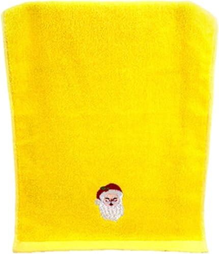 Miniatura 1 de Journey Studio - Toallas de mano de Navidad bordadas de tela de renos de Papá Noel, toallas de algodón absorbente para limpieza en seco, color