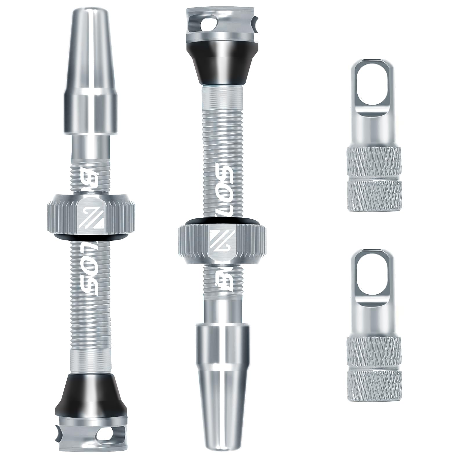 BUCKLOS Tubeless Presta Valve Stem 40/44/55/60/65/80/100mm
