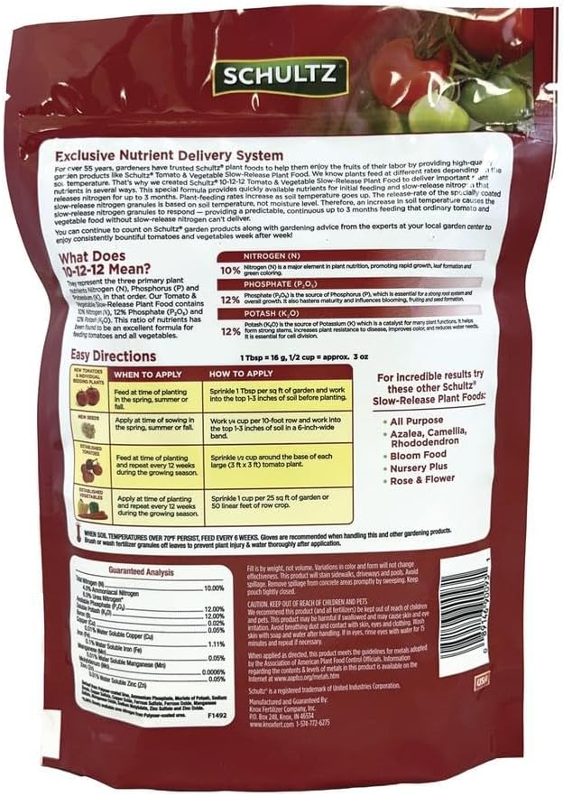 Schultz Fertilizante Vegetal De Liberación Lenta 3.5 Lb miniatura 4