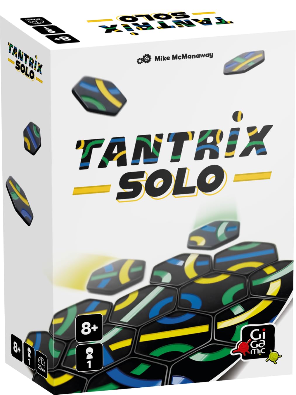 Tantrix Solo - 4 different activities - Can you achieve the Biggest Loop? - For ages 8+ - 1 player.