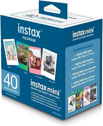 Fujifilm Instax - Mini-paquete de película instantánea