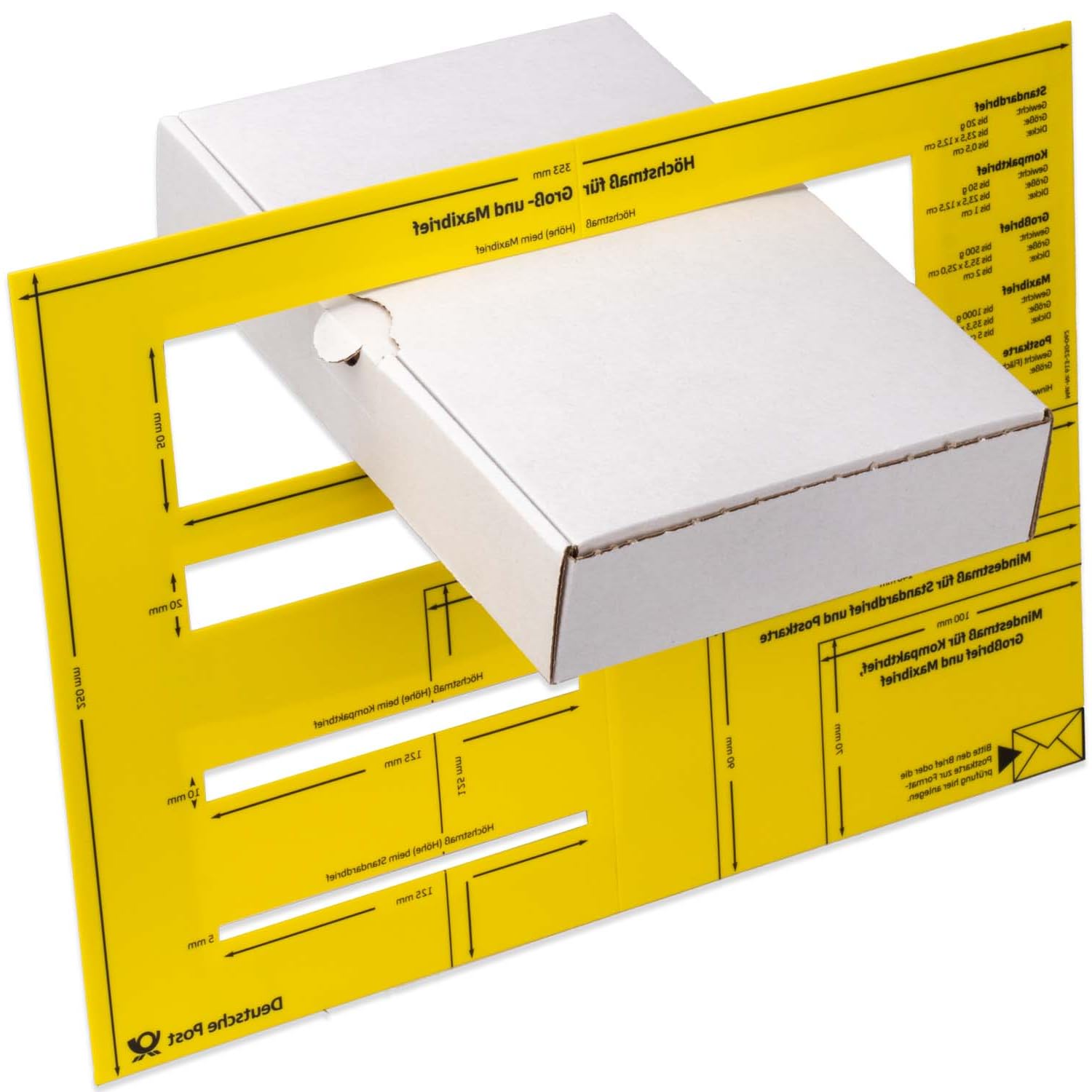 5200 Maxibriefkartons 240 x 160 x 45 mm MB-3 weiß stabil Maxibrief Karton Faltschachtel Versandkarton für Post DHL Versand DIN A5 Warensendung Büchersendung Versandschachtel (5200 Stück)