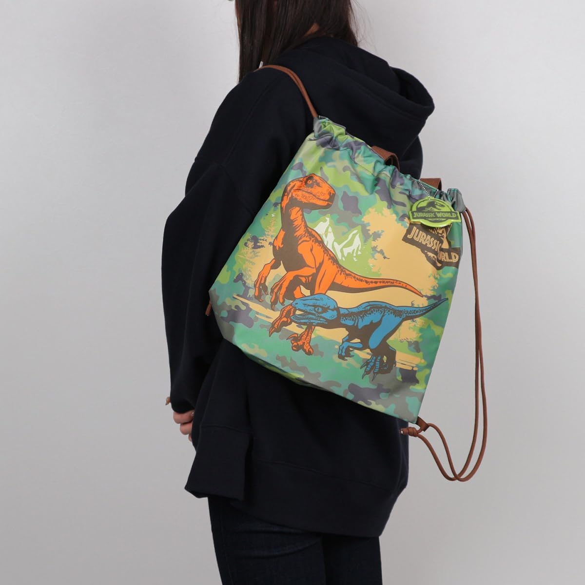 Amazon.co.jp: 丸眞 体操服袋 ナップサック 巾着 ジュラシックワールド