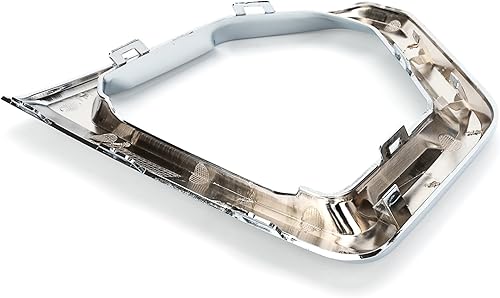 Miniatura 4 de Xiaoyudou Cubierta de biseles de luz antiniebla delantera izquierda y derecha compatible con GMC Sierra 1500 Denali SLT AT4 2019-2021 (plateado)