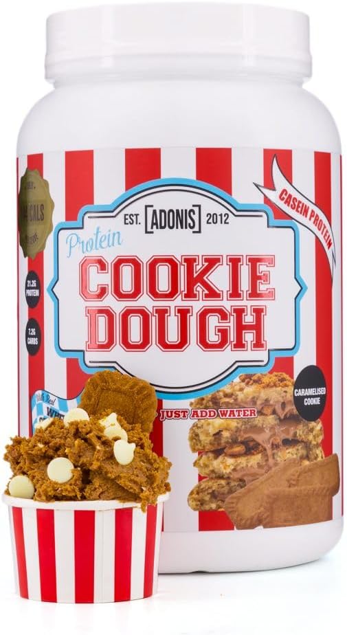 Adonis Protein Cookie Dough Caramelised Cookie 1kg (Caramelised Cookie