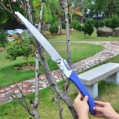 Image of Oblivion Garden Pruning Saw - Tree Pruner with Pole Slot, Lightweight Hand Tool for Branch Cutting, Durable Sharp Blades for Gardening, Wood Cutting, and Heavy-Duty Shearing (270 MM)