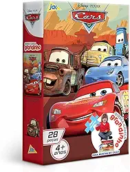 Toyster - Quebra Cabeça: Carros - 28 peças - Disney - JAK