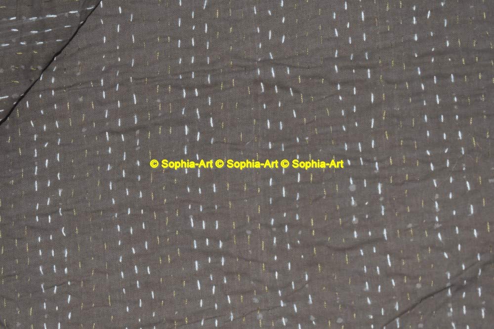 Sophia-Art Vintage print Boheemse blok quilt plantaardige print hand