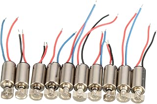 Mini Vibration Motors Micro Coreless Vibrator Motor 4x8mm Small Electric Motors for RC Car Airplanes