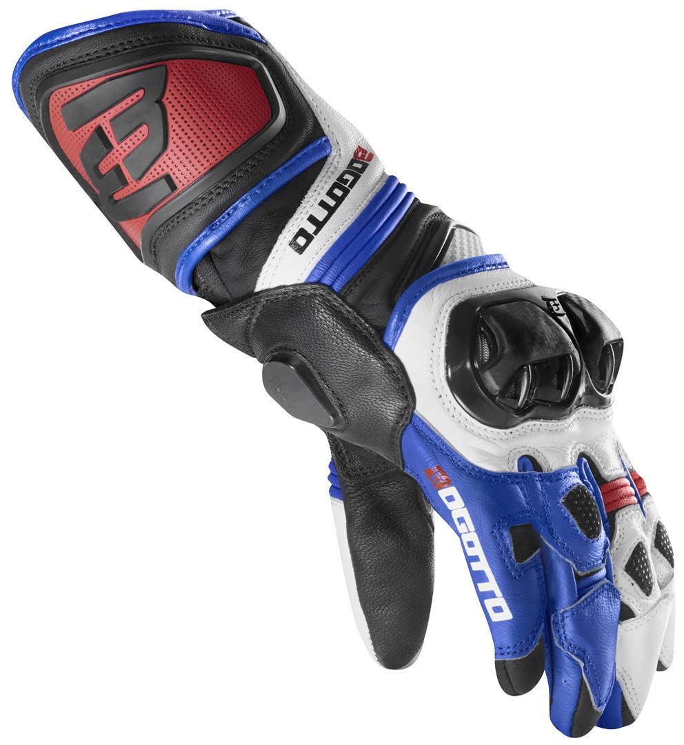 Bogotto Veloce Guanti da moto, nero, XS