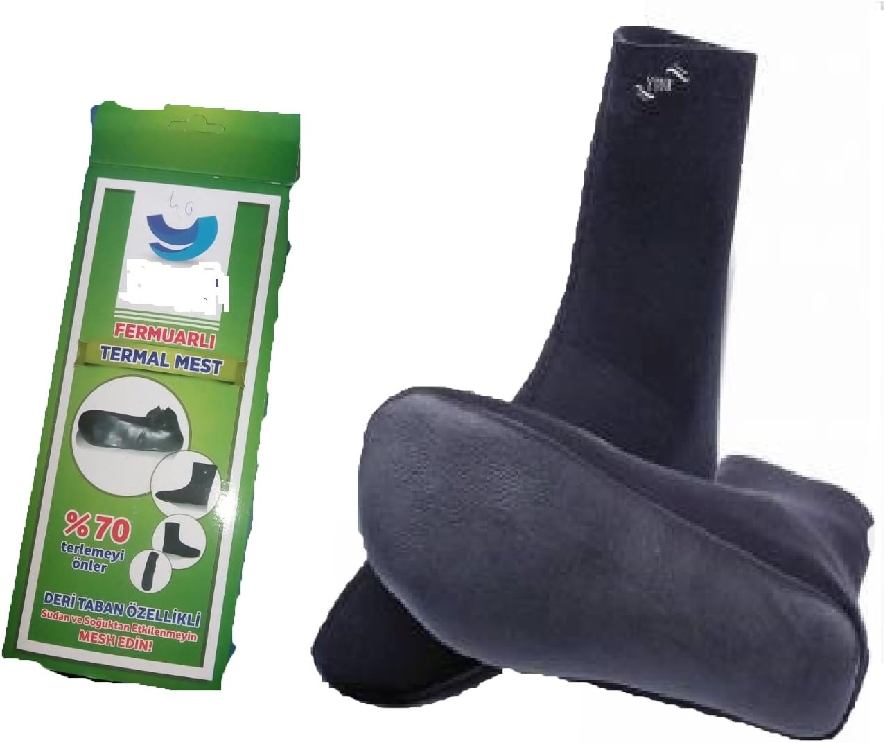 Thermal prayer Islamic sport muslim winter socks khuffain shoes waterproof khuff wudhu leather Sole for Men&Women 36-45