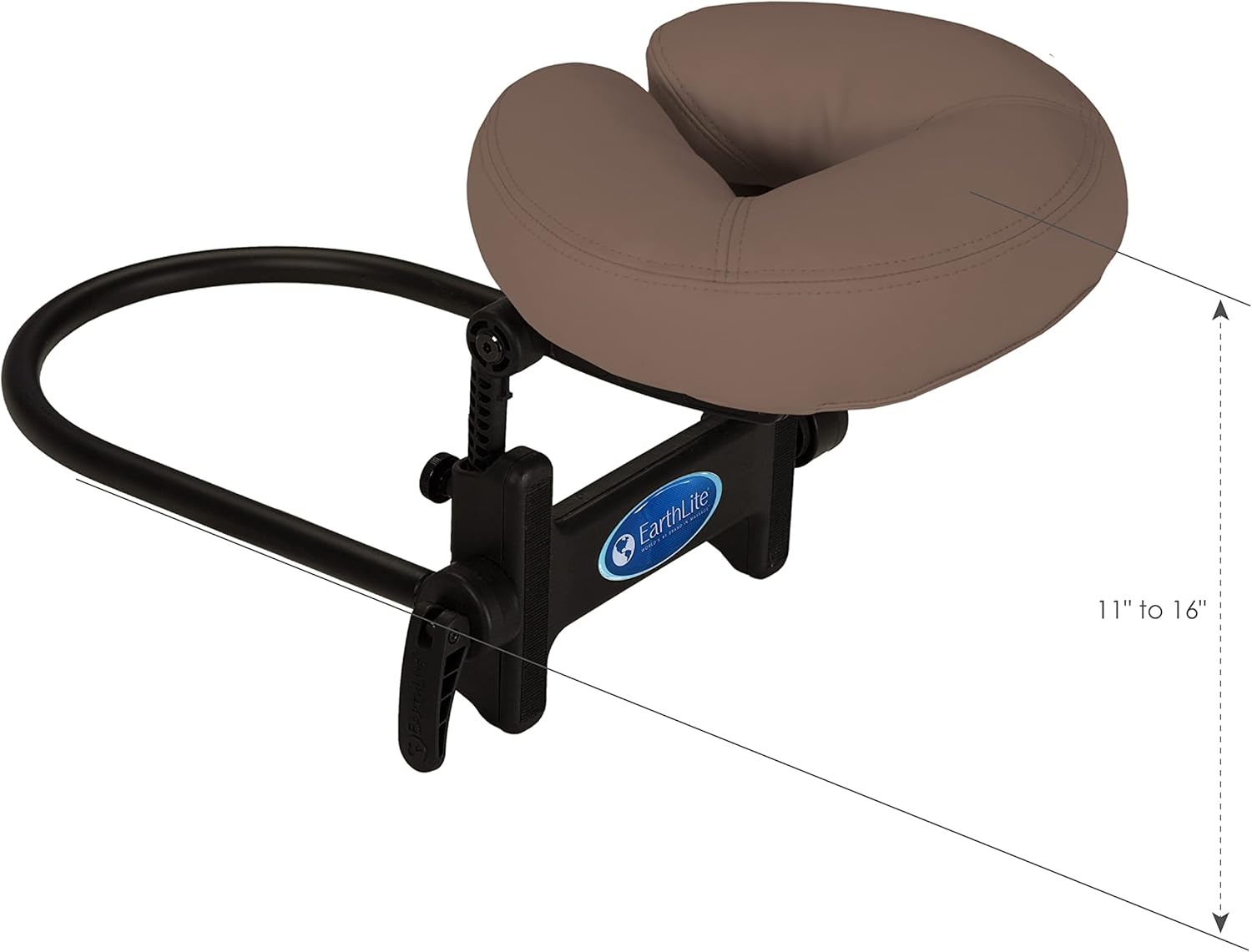 EARTHLITE Home Massage Kit - Deluxe Adjustable Headrest & Face Pillow / Home & Family Massage Made Easy with instructional DVD