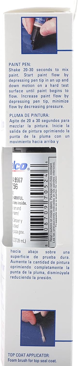 ACDelco 19329357 Arctic White (WA9567) Four-In-One Touch-Up Paint - Pen, 0.25 Fl Oz (Pack of 2)