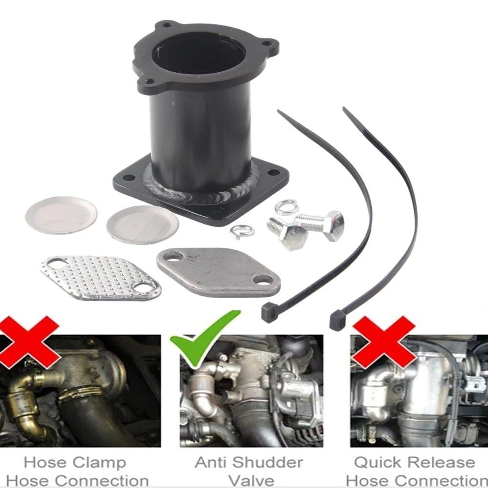 Valvola Ricircolo Gas Kit Di Rimozione Tappi Adattatore Radiatore E Termostato Per BMW Serie 1 3 5 7