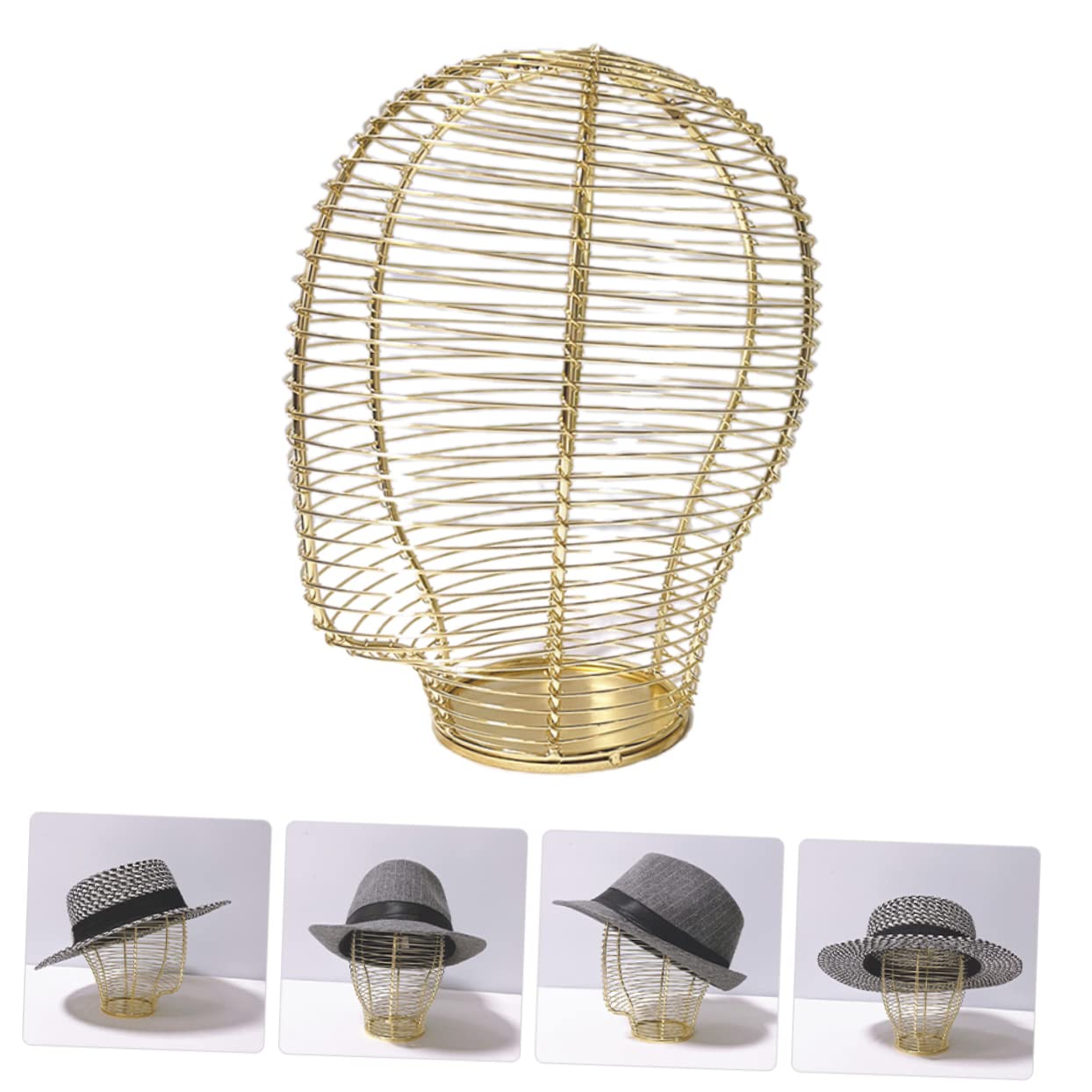Cabilock Soporte De Exhibición De Gorras Perchero De Almacenamiento Decoración De Tienda Práctico y Cómodo