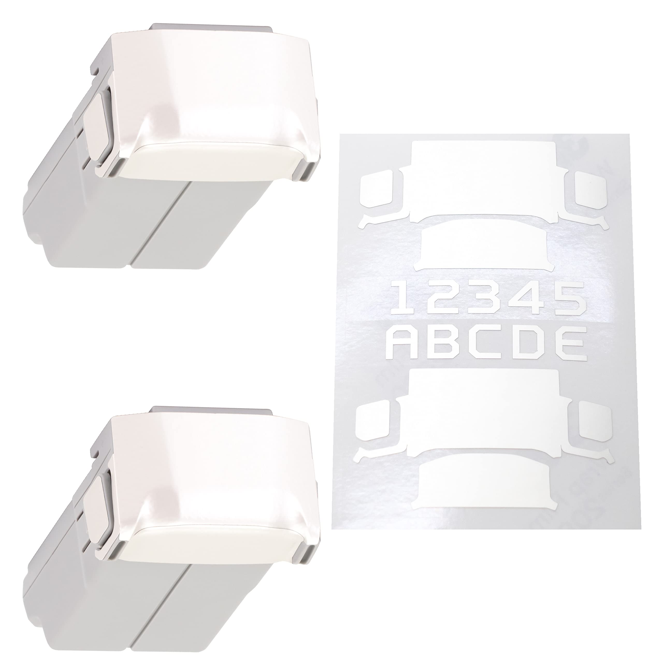 WRAPGRADE Skin Stickers Compatible with DJI Mini 4 Pro/Mini 3 Series | Two Batteries (Madagascar Pearl)