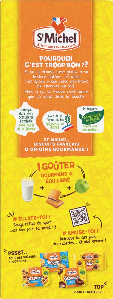 ST MICHEL - Milchschokolade Chocorico – 12 Packungen à 225 g