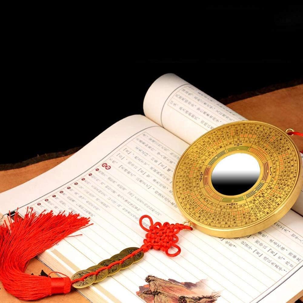 Lustro Bagua Feng Shui, Chińskie tradycyjne dekoracje lustrzane Feng Shui Bagua lustro wklęsłe, wypukłe