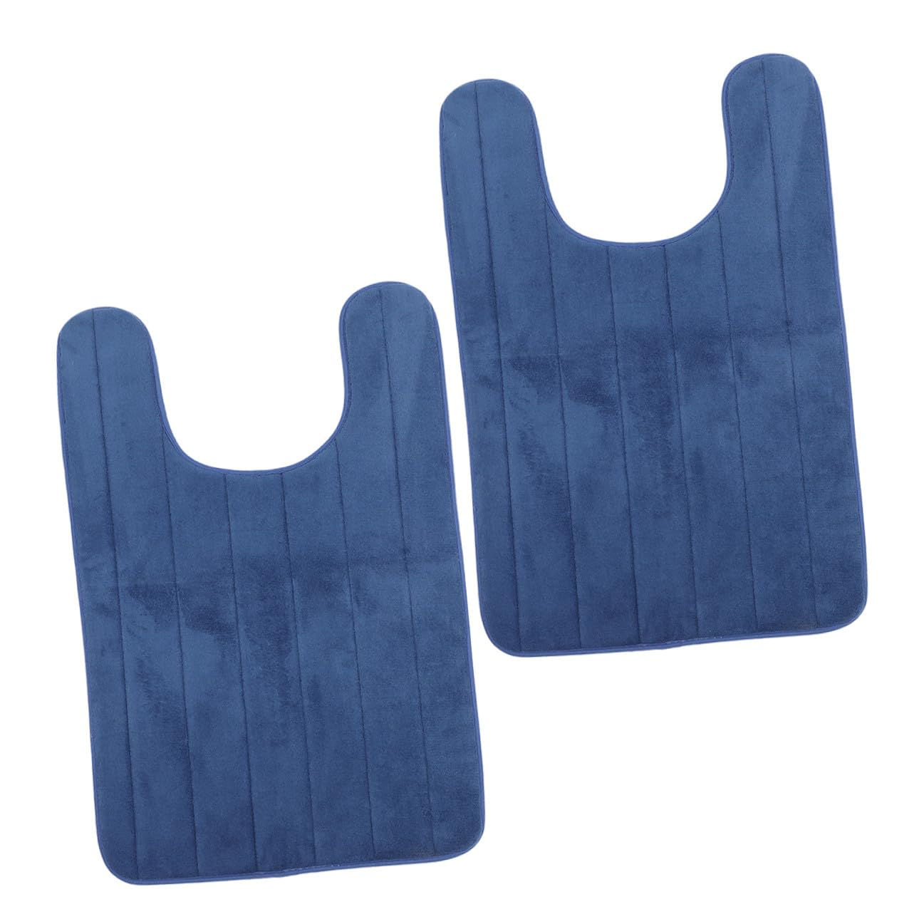 Tapis WC contour de U absorbant fini le sol mouillé et glissant de la salle de bain