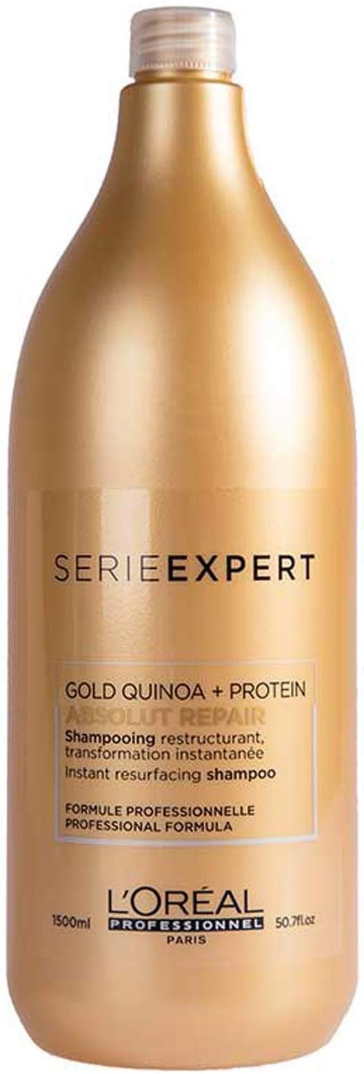 L'Oreal Professional LORHP-67452 Serie Expert Absolut Repair Gold Shampoo 1500ml (DESIGN MAY VARY)