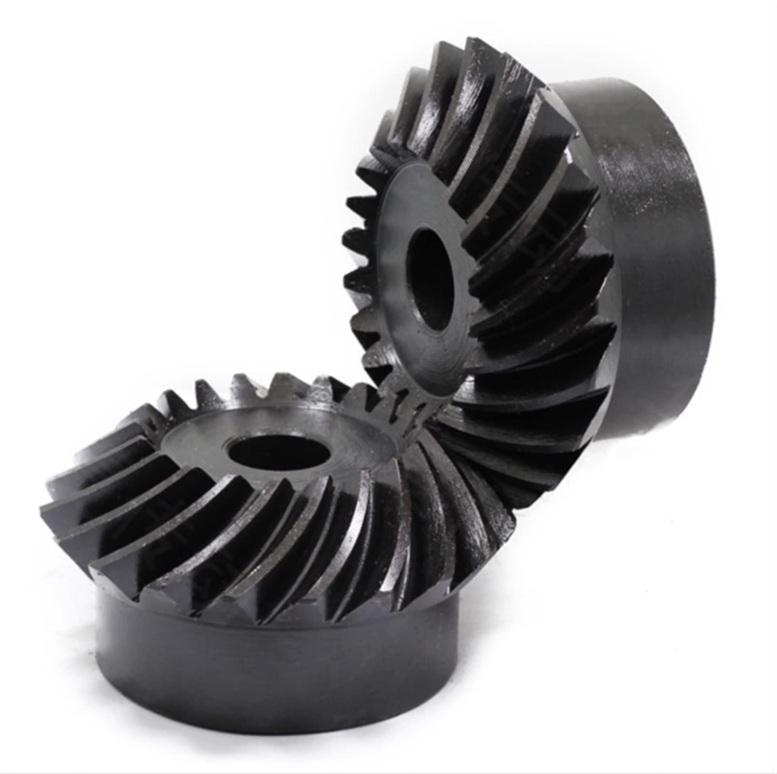 Mitra a gradini 2pcs 2 modulo 20 Denti ingranaggio Conico elicoidale 10mm Foro Interno ingranaggio Conico a Spirale 2M 20T ingranaggio Conico smussatura a sperone