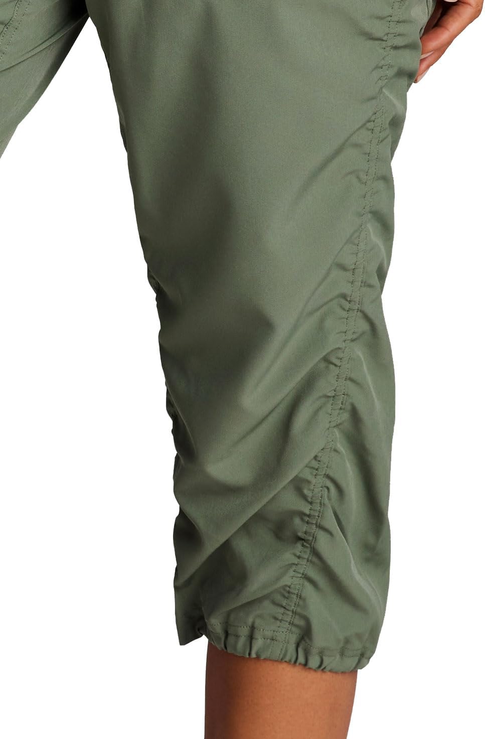 RBX Active Capri Pants for Women Joggers Stretch Lightweight Women’s Casual Pant Capri with Drawstring - Image 5