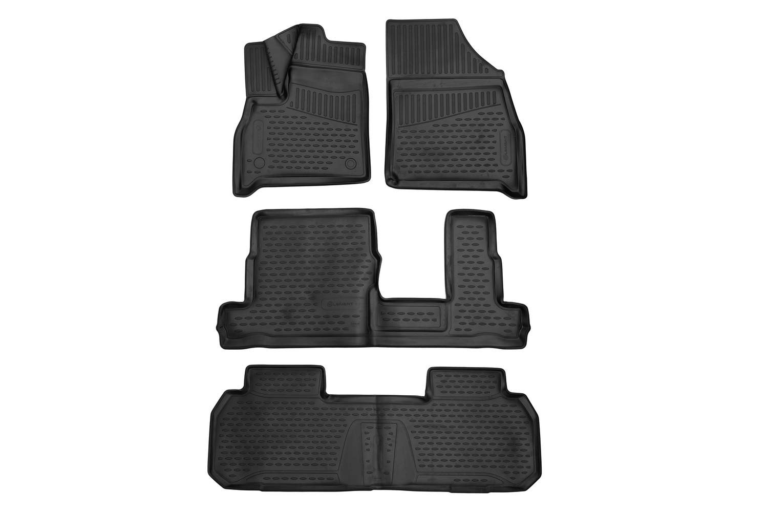 ELEMENT Alfombrillas 3D para Hyundai Tucson III 2015-2021 | SUV | Alfombrillas Coche Originales | 4 Piezas — view 34