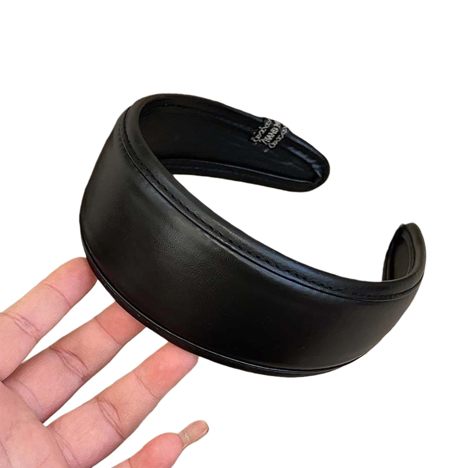 MICFENY Fashionable Hair Band Leather Headband Lightweight Hair Styling Accessory Headpiece For Daily Wear & Parties