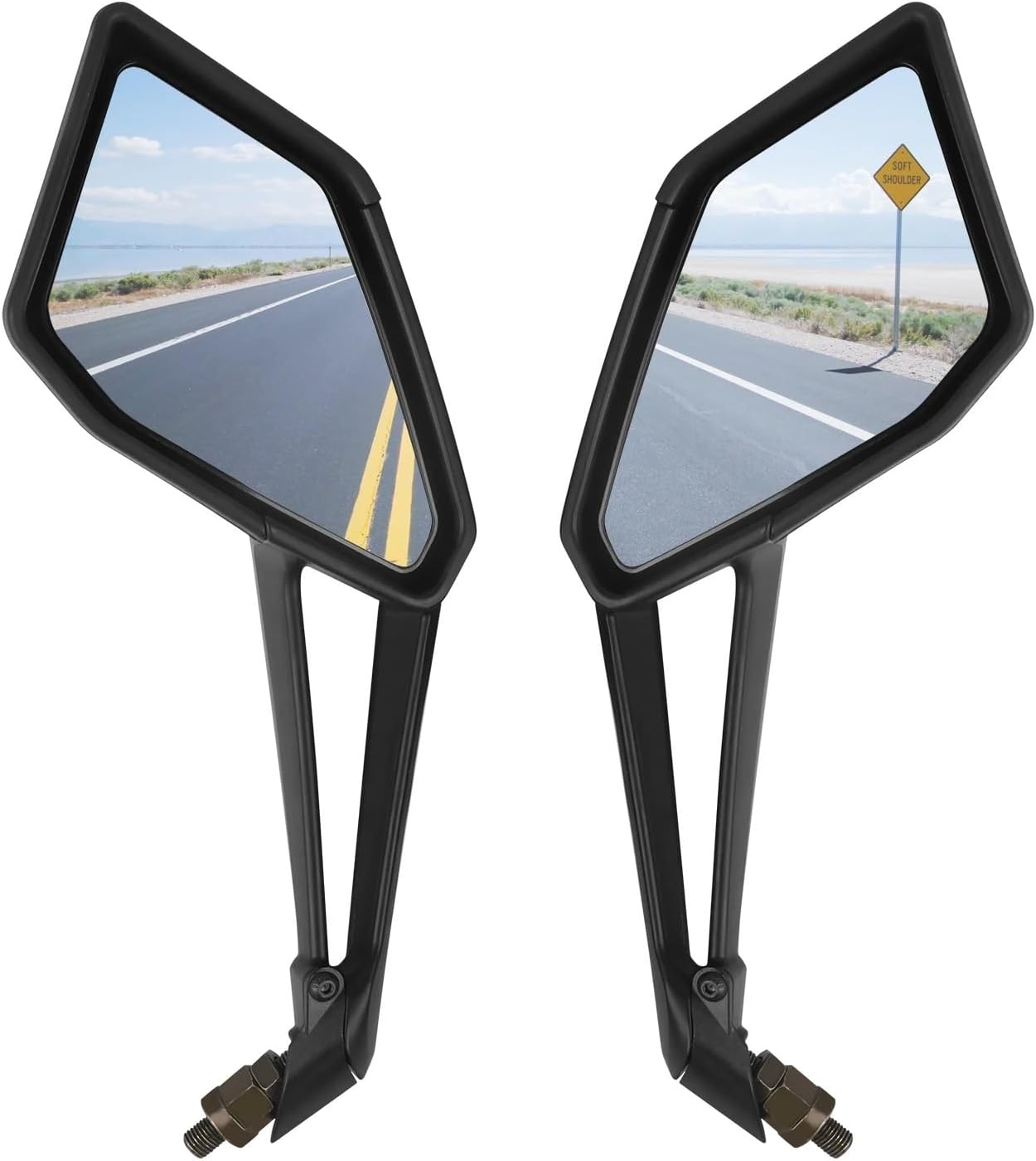 バイク ウインカーミラー ミラー アメリカン KAWASAKI用 Ninja Z1000 Z