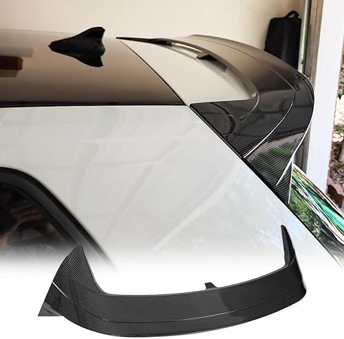 Alerón de techo trasero para Volkswagen VW Golf 8 Mk8 GTI R 2021-2023 Alerón de techo trasero Alerón de ventana superior Salida de fábrica (aspecto